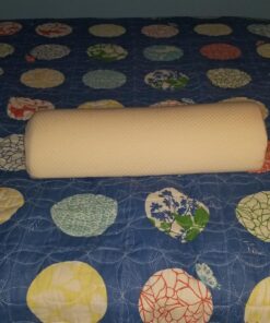 Cushy Form Bolster Pillow for Lumbar and Leg Support - 20.5 x 8 x 4.5 Inches Half Moon Memory Foam Cushion for Stomach, Back & Side Sleepers - Roll Pillows for Back and Neck w/Washable Cover Semi Roll - 4.5" 55 71hDlIkPnGL 1