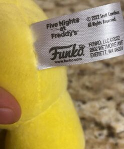 Funko Five Nights at Freddy's Chica Plush, 6" Yellow 39 71hDnRXHATL