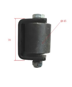 ALEKO Side Roller for Sliding Rolling Gate Guide Roller Black Guide with Bracket, 2-Inch 2 Inch 5 71hDqgsAl6L