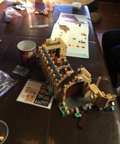 LEGO Harry Potter Hogwarts Great Hall 75954 Building Kit and Magic Castle Toy, Fantasy Creatures, Hermione Granger, Draco Malfoy and Hagrid (878 Pieces) 49 71hEN6pxqL