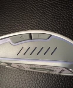 VersionTECH. Wired Gaming Mouse, Computer Mouse Ergonomic Mice with 7 LED Lights RGB Backlit, 6 Programmable Buttons, 4 Adjustable DPI for Laptop PC Gamer Desktop Chromebook Mac Games-White white 38 71hErQ8wJGL