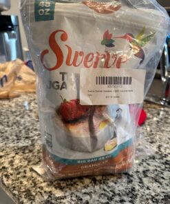 Swerve Sweetener Zero Calorie Packets, Sugar Substitute, Keto Friendly, Zero Net Carbs, Measures Like Sugar, 40 Count, 3 Grams Each 40 Count (Pack of 1) 5 71hF7L50h5L