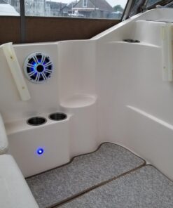 KICKER 6.5" White LED Marine Speakers (Qty 4) 2 Pairs of OEM Replacement Speakers LED White 36 71hFKZ3aF L