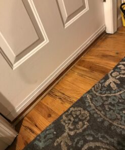 BAINING Door Draft Stopper Door Sweep for Exterior/Interior Doors, Weatherproofing Door Seal Strip Under Door Draft Blocker Seal, Soundproof Door Bottom Weather Stripping, 2" W x 39" L, White 40 71hGpIJg1L