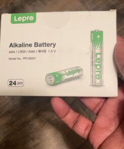 Lepro AAA Batteries 24 Pack, Triple A Batteries with Ultra Long-Lasting Power – High Performance, 1200mAh 1.5V Leak-Proof, Corrosion-Resistant Alkaline AAA Batteries, Ideal for Home & Office Devices 18 71hGzUBbWDL 5