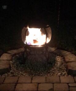 Deckmate Corona 3 Ft. High Outdoor Steel Chimenea Fireplace Model 28063 34 71hHJqUU6XL