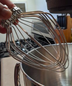 KitchenAid 11-Wire Whip for select 5, 5.5 and 6 Quart Bowl-Lift Stand Mixers,Silver For 5 & 6 QT Bowl Lift Mixers 11 Wire 20 71hHMKu2lAL