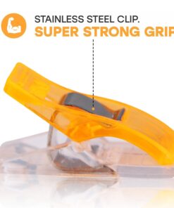 MumCraft Multipurpose Sewing Clips with Tin Box Package, Assorted Colors, Pack of 100 22 71hJC1tvXXL