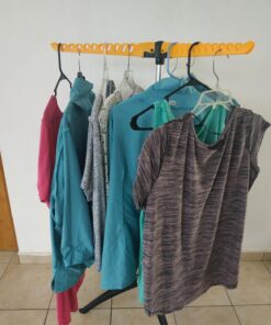 Sagler clothes rack - portable garment rack - foldable clothing rack use for clothes drying rack 35 71hJDEUhoxL