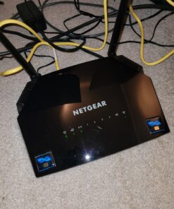 NETGEAR WiFi Router (R6230) - AC1200 Dual Band Wireless Speed (up to 1200 Mbps) | Up to 1200 sq ft Coverage & 20 Devices | 4 x 1G Ethernet and 1 x 2.0 USB ports AC1200 WiFi Router 26 71hJICeEECL