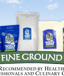 Celtic Sea Salt Resealable Bags, Fine Ground, 1 Pound, 2 Count 1 Pound (Pack of 2) Bag 8 71hJepP4ZL 1