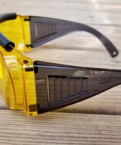 Allen Company - Ballistic Eye Protection for Men and Women - Shooting Accessories That Work with Prescription Glasses Yellow 30 71hK C0QKzL