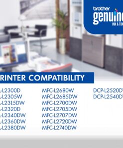 Brother Genuine Standard Yield Toner Cartridge, TN630, Replacement Black Toner, Page Yield Up to 1,200 Pages, Amazon Dash Replenishment Cartridge 14 71hKrpNmlQL