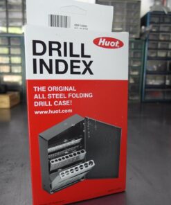 Huot 10550 Drill Bit Index for Jobber Length Sizes 1/16" to 1/2" in 1/64" Increments Original version 35 71hL2I9Y0jL