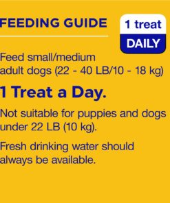 PEDIGREE DENTASTIX Small/Medium Dog Dental Treats Original Flavor Dental Bones, 1.57 lb. Value Pack (45 Treats) 45 Count (Pack of 1) 17 71hLZTHUzoL