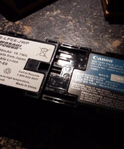 Wasabi Power LP-E6, LP-E6N Battery (2-Pack) and Charger for Canon EOS 5D Mark II/III/IV, 5DS, 5DS R, 6D, 6D Mark II, 7D, 7D Mark II, 60D, 70D, 80D, 90D, R, R5, R6, Ra, XC10, XC15, BMPCC 4K, BMPCC 6K 2 Batteries + Charger 26 71hLwpIgAxL