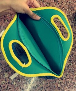 Artovida Artists Collective Insulated Neoprene Lunch Bag, Washable Soft Lunch Tote for Work and Picnic - Design By Carly Mejeur (USA) Loggerhead Sea Turtle -Classic Carly Mejeur Sea Turtle 19 71hLxJGceTL