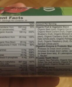 NATURELO Whole Food Multivitamin for Men - with Vitamins, Minerals, Organic Herbal Extracts - Vegetarian - for Energy, Brain, Heart, Eye Health - 120 Vegan Capsules 38 71hMpCmrcJL