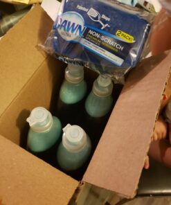 Dawn Ultra Dishwashing Liquid Dish Soap (4x19.4 Fl oz) + Non-Scratch Sponge (2 Count), Original Scent 77.60 Fl Oz (Pack of 1) 41 71hMpx62fgL