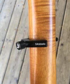 D'Addario Accessories Ukulele Pro Capo - For Soprano, Concert, Tenor, Baritone Ukuleles - 4 String Ukulele Capo - Micrometer Tension Adjustment for Buzz-Free, In-Tune Performance - Black 1 Pack 41 71hNAJNd6L