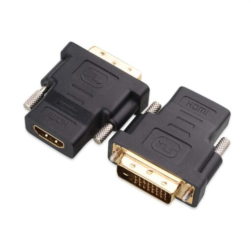 Cable Matters 2-Pack HDMI to DVI Adapter (DVI to HDMI Adapter)