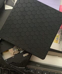 External DVD Drive, Amicool USB 3.0 Type-C CD DVD +/-RW Optical Drive USB C Burner Slim CD/DVD ROM Rewriter Writer Reader Portable for PC Laptop Desktop MacBook Mac Windows 7/8.1/10 Linux OS Apple 38 71hO7qNWPnL