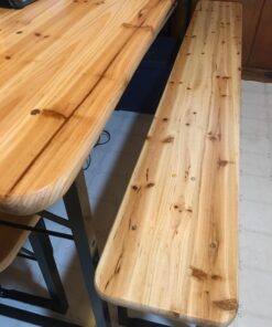 Outsunny 6' Portable Picnic Table and Bench Set, Outdoor Wooden Folding Camping Dining Table Set for Patio Garden Outdoor Activities 31 71hOBo9ToL 1