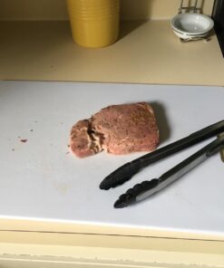 Farberware Extra-Large Plastic Cutting Board, Dishwasher- Safe Poly Chopping Board for Kitchen Meal Prep with Easy Grip Handle, 12-inch by 18-inch, White 17 71hOoVLtTpL