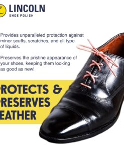Lincoln Stain Wax Shoe Polish - 2-1/8 oz Black 22 71hPAVbIS L