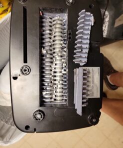 Bonsaii 12-Sheet Cross Cut Paper Shredder, 5.5 Gal Home Office Heavy Duty Shredder for Paper, Credit Card, Mails, Staples, with Transparent Window, High Security Level P-4 (C275-A) 1 2 Sheet 5-Minute 33 71hQ1GPtV L