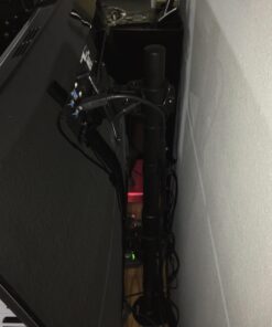 VIVO Dual Monitor Desk Mount Stand with Height Adjustment and VESA Plates for 2 LCD Ultrawide Screens up to 34 inches, Stacked Array, STAND-V002R Black 32 71hQCiSyeL