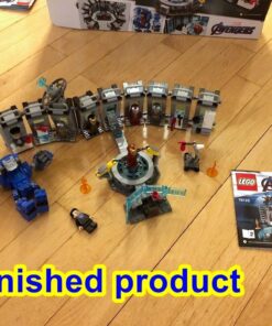 LEGO Marvel Avengers Iron Man Hall of Armor 76125 Building Kit, Tony Stark Iron Man Suit Action Figures (524 Pieces) Standard 37 71hQM8QqucL