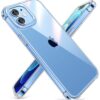 CANSHN Clear Protective for iPhone 12 Case/iPhone 12 Pro Case [Military Drop Protection] Not Yellowing Shockproof Cover Bumpers Slim Thin Phone Case for iPhone 12/12 Pro