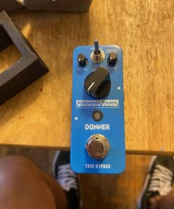 Donner Compressor Pedal, Ultimate Comp 2 Modes Compression Effect Pedal Pure Analog for Electric Guitar and Bass True Bypass Blue Compressor 25 71hRsvskhGL