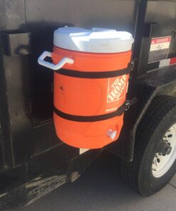 Buyers Products Steel Water Beverage Cooler Truck, Cart, UTV, Mower or Landscape Trailer Mount Rack Holder, LT25, 25 Gallon, Black 27 71hSUpw4IJL