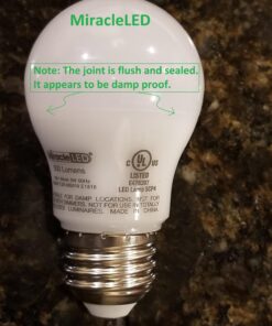 MiracleLED 604724 3-watt Refrigerator and Freezer Light, Long Life Energy Saver Bulb, Cool White, 2-Pack, Replacing Old, Hot 40W Incandescent 20 71hSVrE3mOL