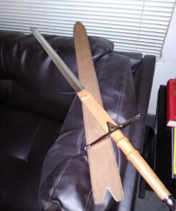 Whetstone Cutlery William Wallace Medieval Sword with Sheath, Silver, 8.75''x 41.625'' x 2.25'' 57 71hSgDI4wIL