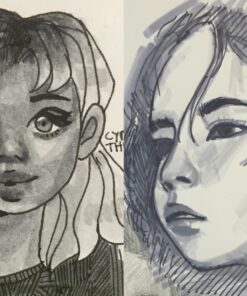 Tombow 56171 Dual Brush Pen Art Markers, Grayscale, 10-Pack. Blendable, Brush and Fine Tip Markers 44 71hT8zqatJL