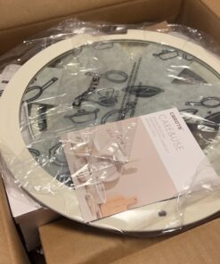 CAROTE 21pcs Pots and Pans Set, Nonstick Cookware Set Detachable Handle, Induction Kitchen Cookware Sets Non Stick with Removable Handle, RV Cookware Set, Oven Safe Cookware Set Cream White 21 pcs Granite Set 23 71hTgtMfslL