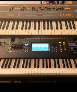 On-Stage KS7365EJ Pro Heavy-Duty Folding-Z Keyboard Stand with 2nd Tier,Black Black 24 71hToodwbFL