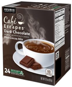 Dark Chocolate Hot Cocoa Dark Chocolate 24 Count (Pack of 1) 10 71hU7pll68L