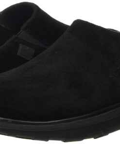 FitFlop Women's Loaff Suede Clogs 5 Black 14 71hUlFvGIfL