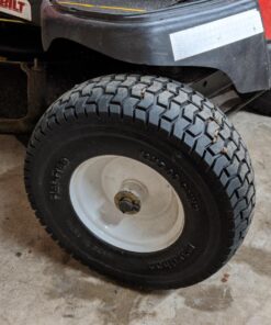 Marathon 30326 13x5.00-6in Flat Free Lawnmower Tire on Wheel 3" Hub, 3/4" Bushings, Black 33 71hUrvK8e4L