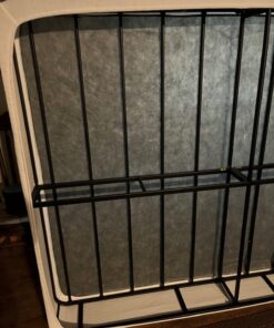 ZINUS 9 Inch Metal Smart Box Spring, Mattress Foundation, Strong Metal Frame, Easy Assembly, Queen Original 48 71hVCfqxRqL