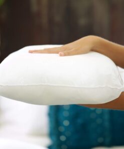 Foamily Throw Pillows Insert Set of 2 - 18 x 18 Insert For Decorative Pillow Covers - Made in USA - Bed and Couch Pillows Down Alternative 18x18 Inch (Pack of 2) 22 71hVIW1iZ0L