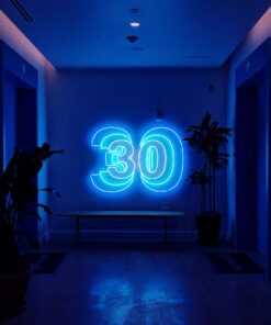 SUPERNIGHT 32.8ft Blue Led Strip Lights, 16.4FT 5050 300 LEDs Strip RGB, Flexible Waterproof Rope Lights, 12V Tape Lights for TV Backlights, Bedroom, Living Room, Party, Holiday Decoration Blue1 13 71hVkEWpGPL