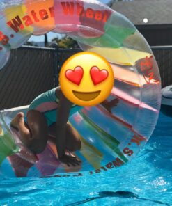 Jilong Water Wheel - Giant Inflatable Swimming Pool Water Wheel Toy (49.2" X 33") 37 71hWJimDSL