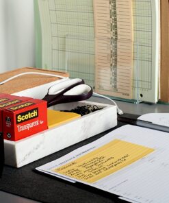 Scotch Transparent Tape, 3/4 in x 1000 in, 12 Boxes/Pack (600K12) 12 Rolls 22 71hWKZ1izS 1