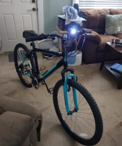 BLITZU Bike Lights, Bike Reflectors Front and Back. LED Rechargeable Headlight Rear Taillight & Bell Set Bicycle Accessories for Night Riding Men Women Kids. Gift for Dad, Mom, Boys, Girls 41 71hWZ52nn L