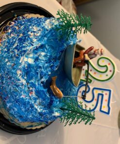 DecoPac Fisherman with Action Fish DecoSet Cake Decoration, 3 Piece Set, (16334) 33 71hWiRSPPYL